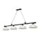 Z-Lite Cordon 4 Light Billiard, Bronze Plate & White Linen 2306-4BP-DWL14 - alternate 1